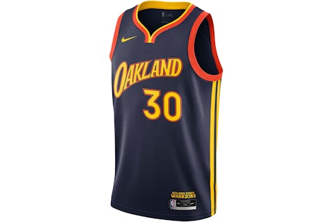 City Edition Maillot Nba Jaune Nike NBA Golden State Warriors