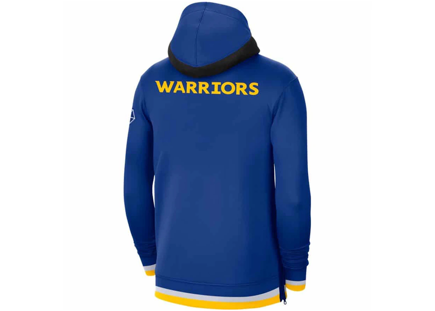 Nike NBA Golden State Warriors Showtime Dri-Fit Full-Zip Hoodie Blue Men's - SS24 - US