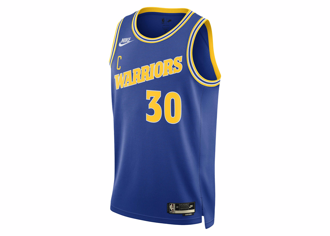 Nike NBA Golden State Warriors Stephen Curry Dri-FIT Jersey Blue