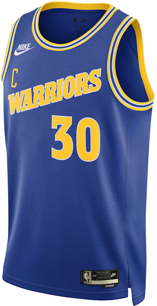 Nike Dri-FIT NBA Golden State Warriors City Edition Stephen Curry Authentic  Jersey