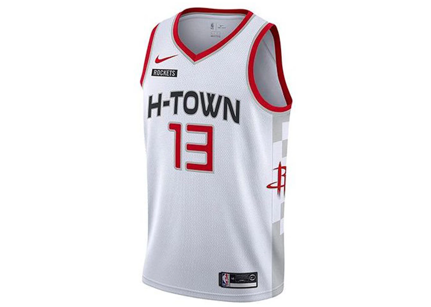 Nike NBA Houston Rockets James Harden Jersey White Men's US