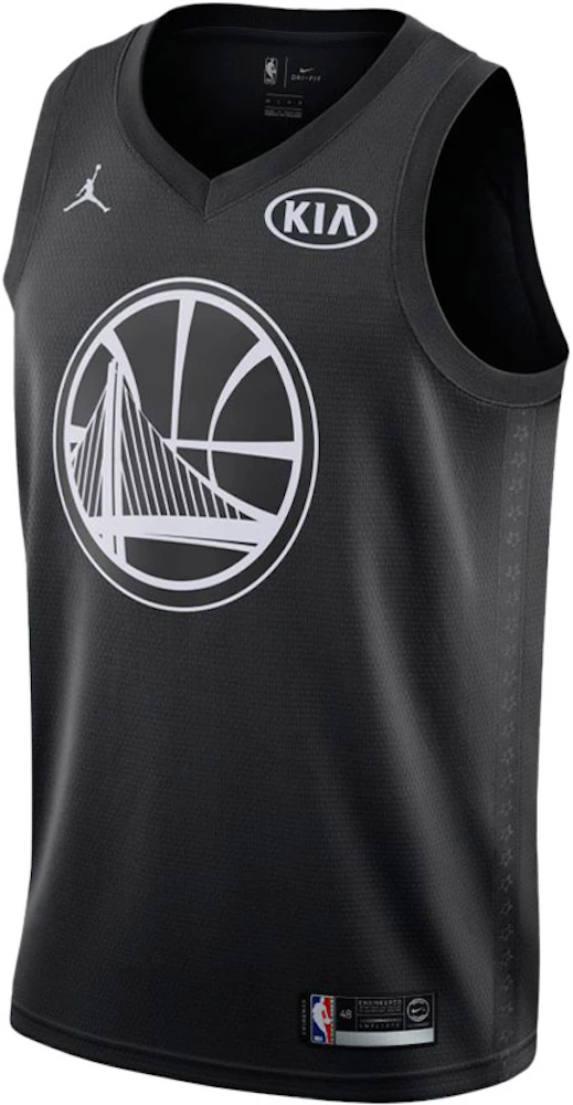 GOLDEN STATE WARRIORS BLACK ALL STAR JERSEY KEVIN DURANT- YOUTH BLACK