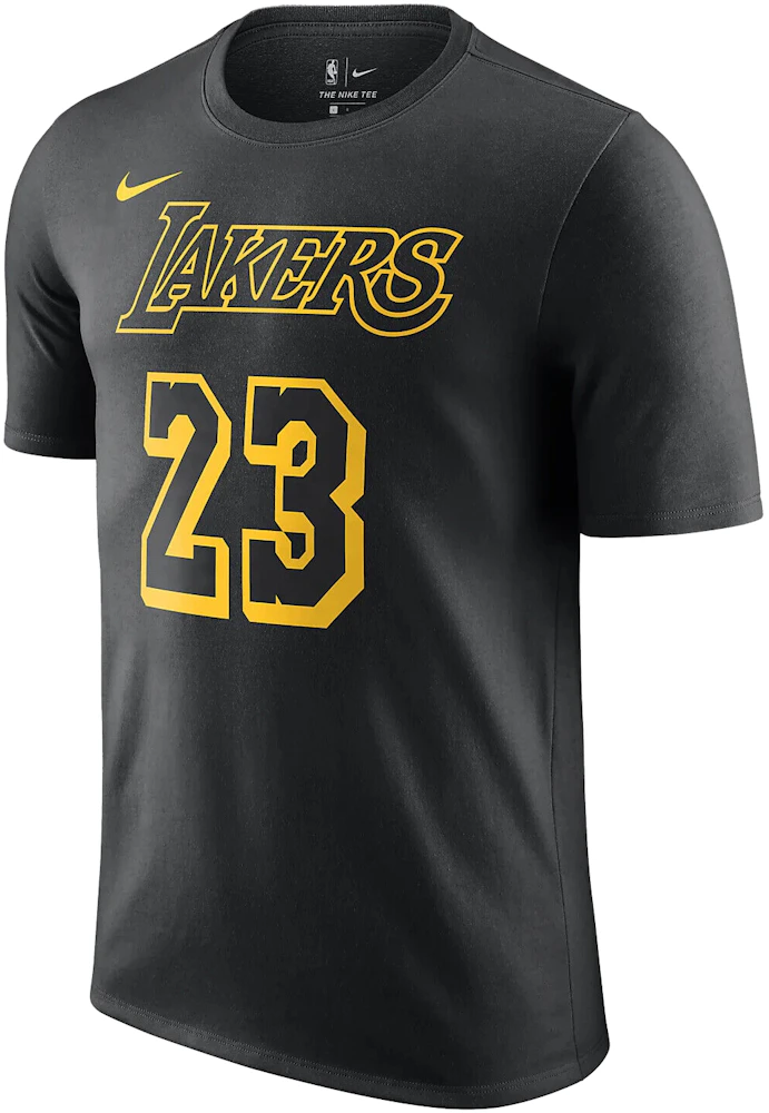 Men's T-Shirt Mitchell & Ness NBA Final Seconds Tee Lakers Black