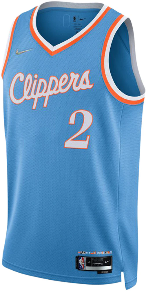 NBA LA Clippers Kawhi Leonard Jersey Blue