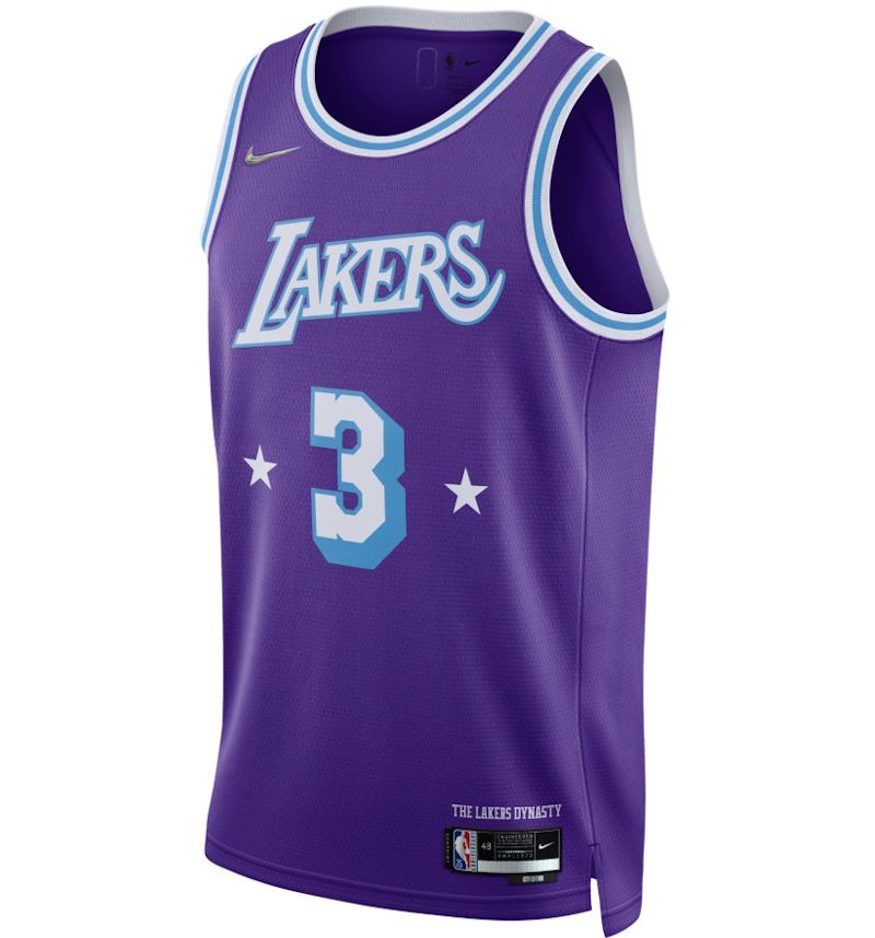 Lakers Sky Blue Jersey Los Angeles Lakers #34 Shaquille O'Neal