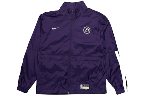 Nike NBA Los Angeles Lakers City Edition Loose Fit Jacket Purple