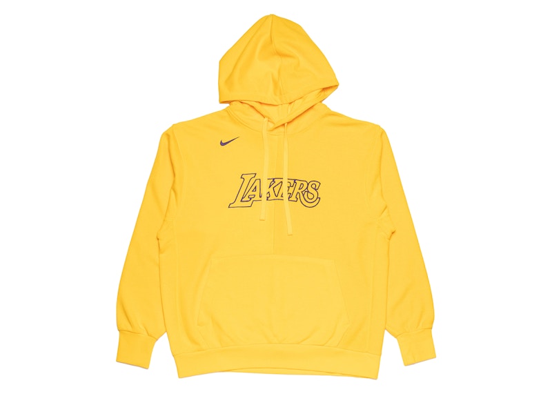 lakers hoodie nike