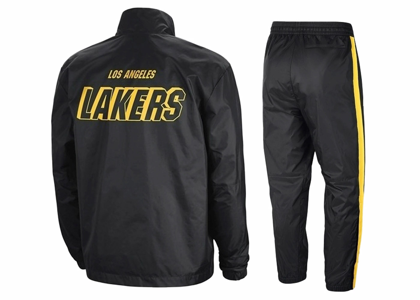 Nike NBA Los Angeles Lakers Courtside Tracksuit Black Men's - US
