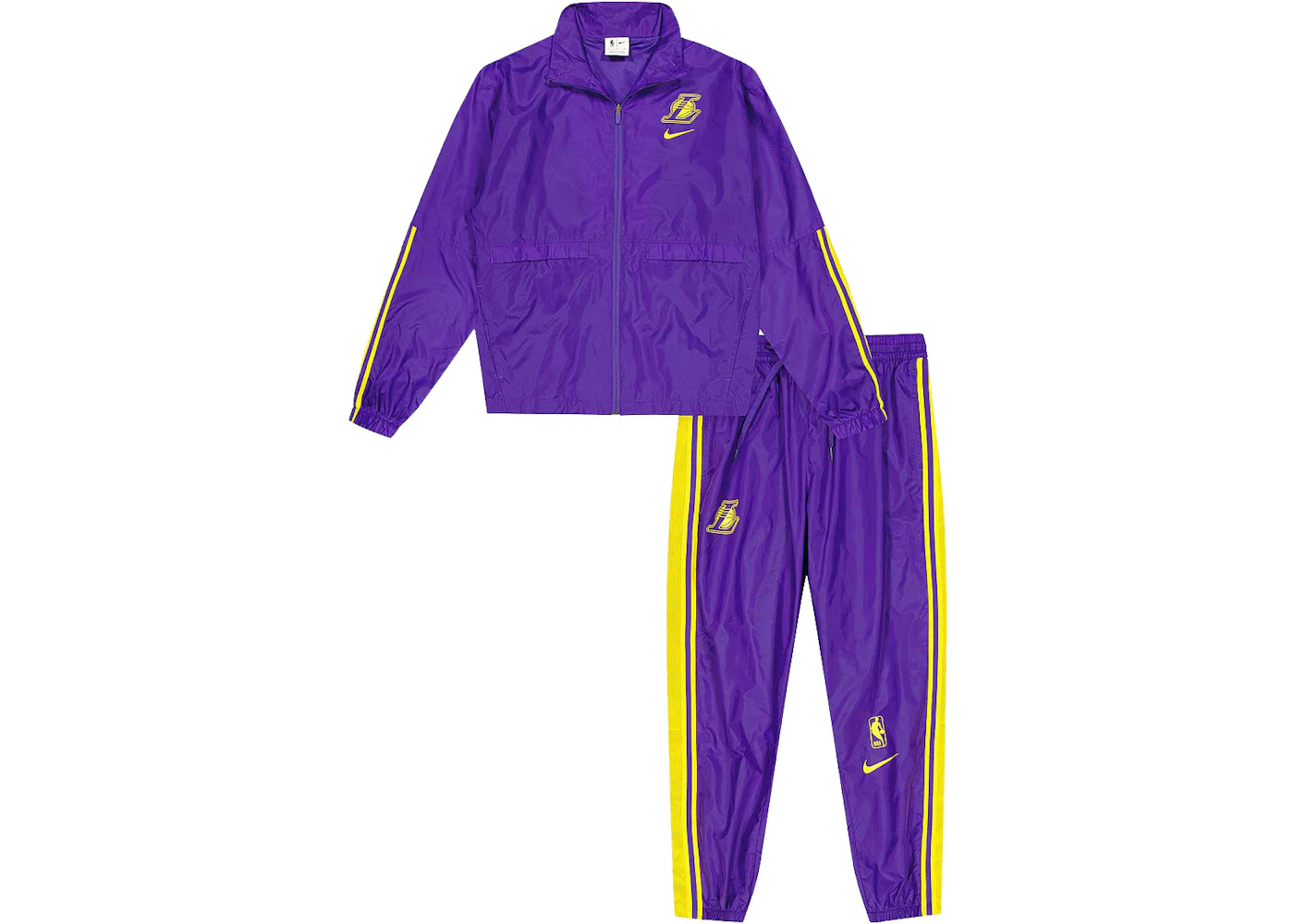 Nike NBA Los Angeles Lakers Courtside Tracksuit Purple/Yellow Men's - SS23 - US