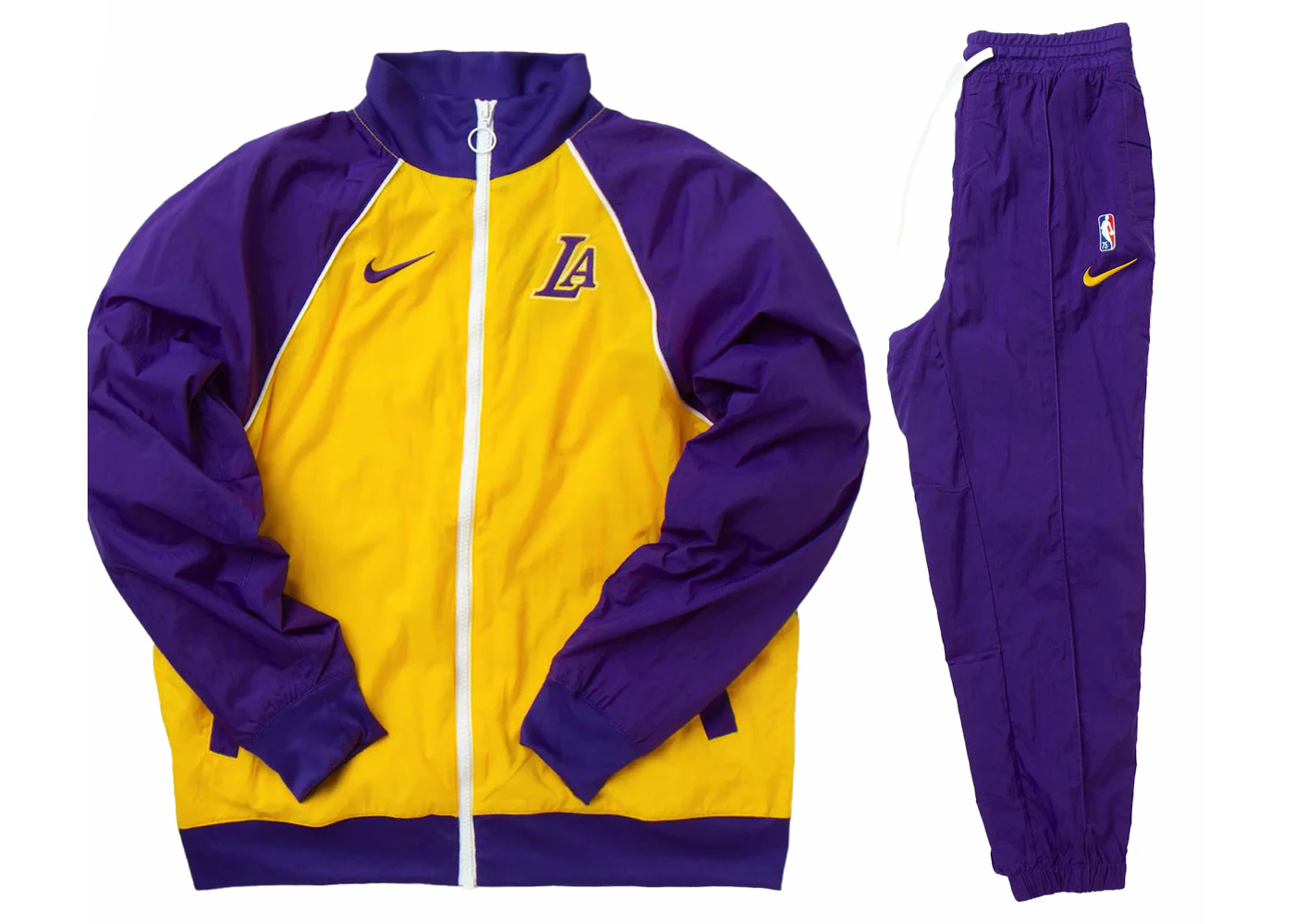 Nike NBA Los Angeles Lakers Courtside Tracksuit Purple Men's - US