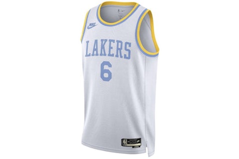 Nike NBA Los Angeles Lakers Dri-FIT Swingman Jersey White/Baby