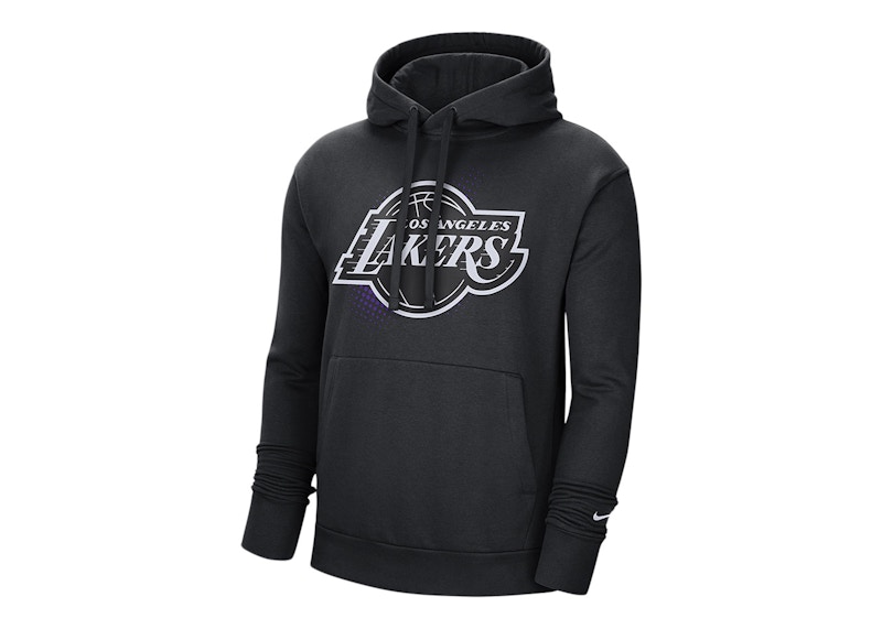 Lakers hoodie hot sale nike black