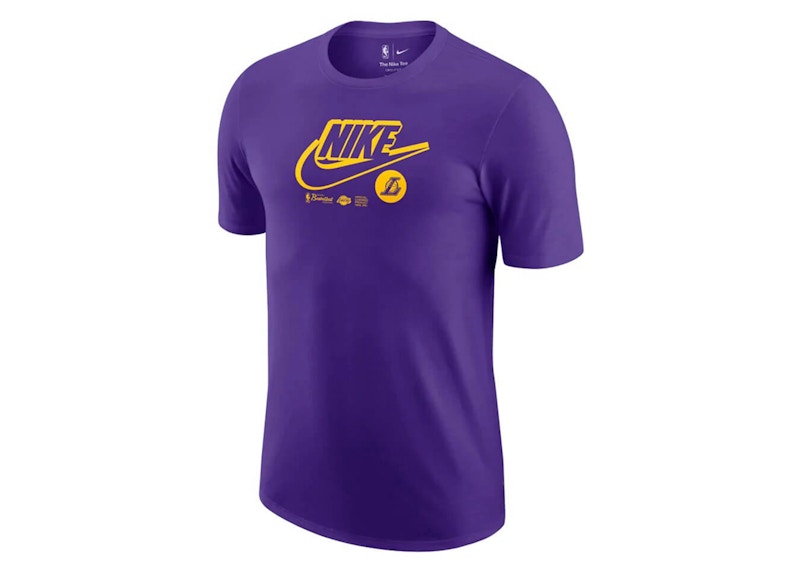 Lakers dri fit t fashion shirt