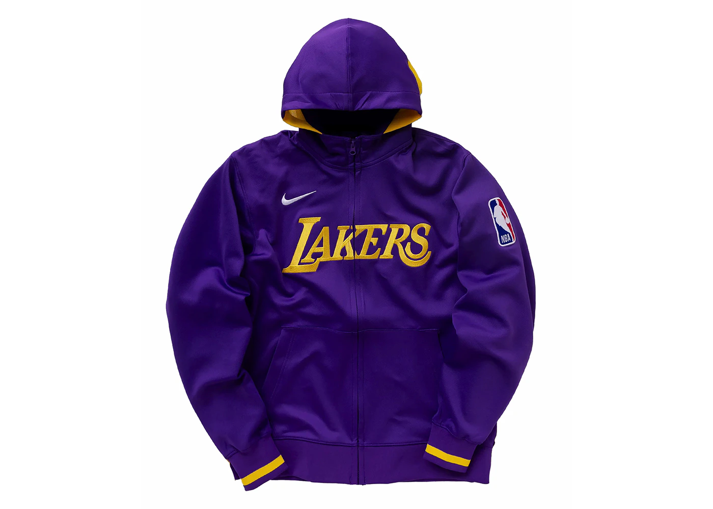 Full Zip Felpa Lakers Nike Viola Nike Nba Felpa Leggera College