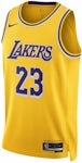 Maillot NBA Los Angeles Lakers Icon authentic signé LeBron James