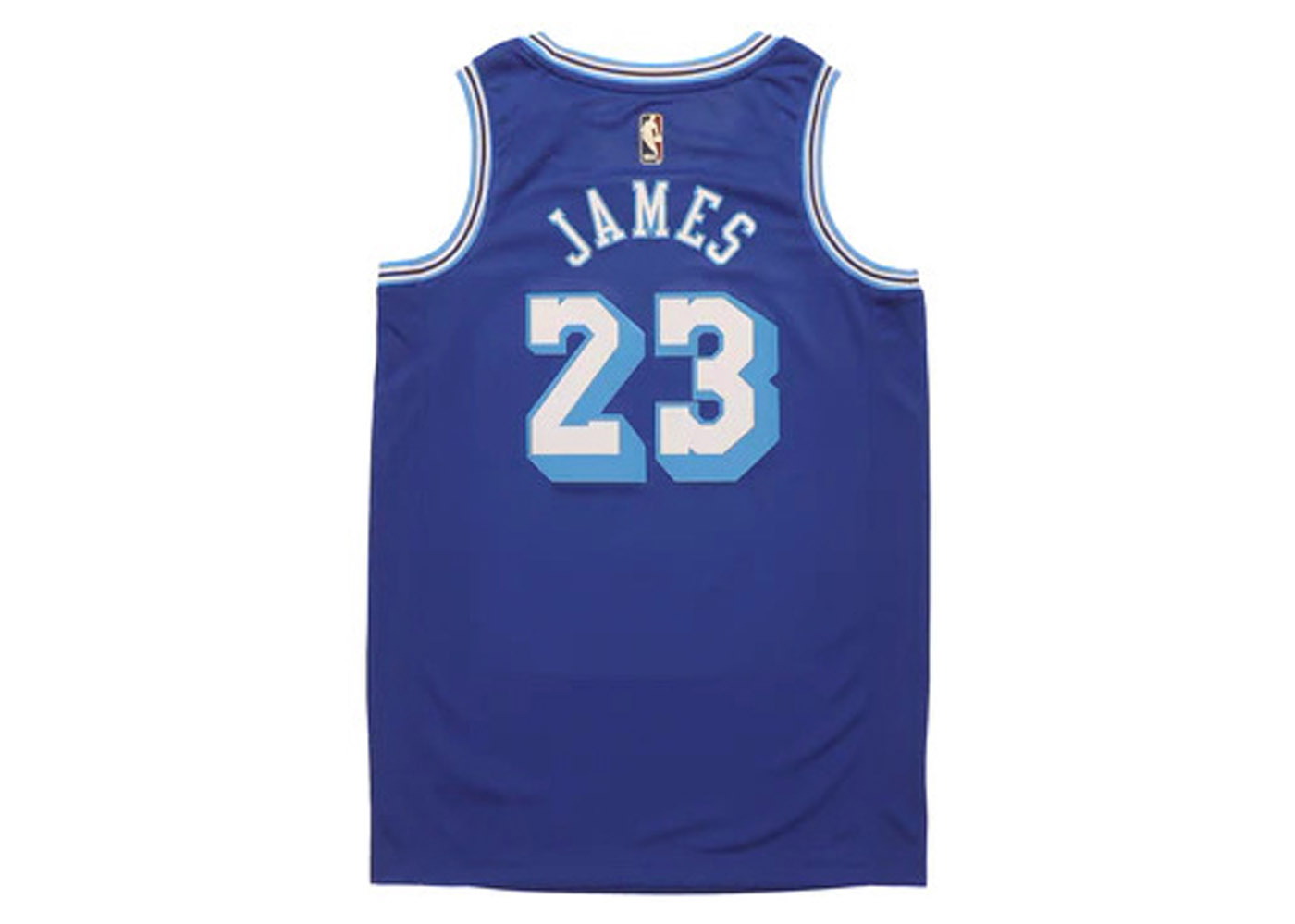 Lebron james cheap blue jersey