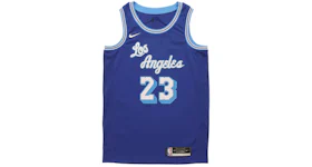 Nike NBA Los Angeles Lakers LeBron James Classic Edition 2020 Swingman Jersey Blue