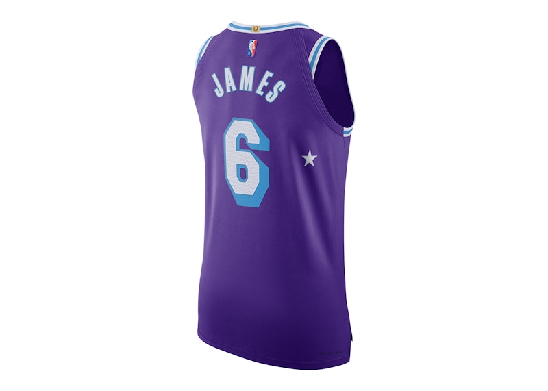 Authentic lakers best sale jersey lebron