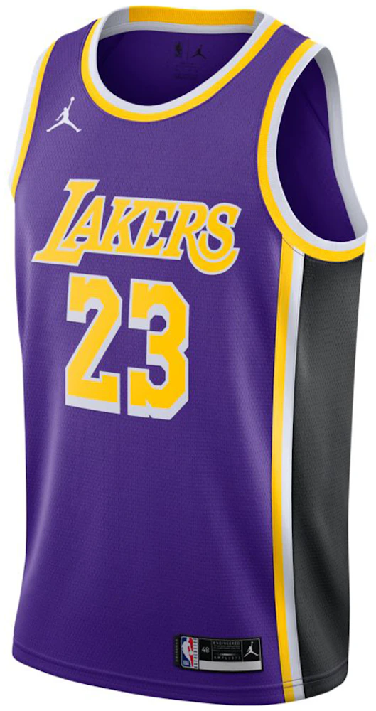 NBA Jersey Database, Los Angeles Lakers Statement Jersey 2020-Present