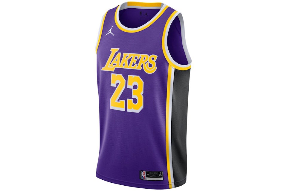 Nike Men's Purple and Black Los Angeles Lakers 2021/22 City