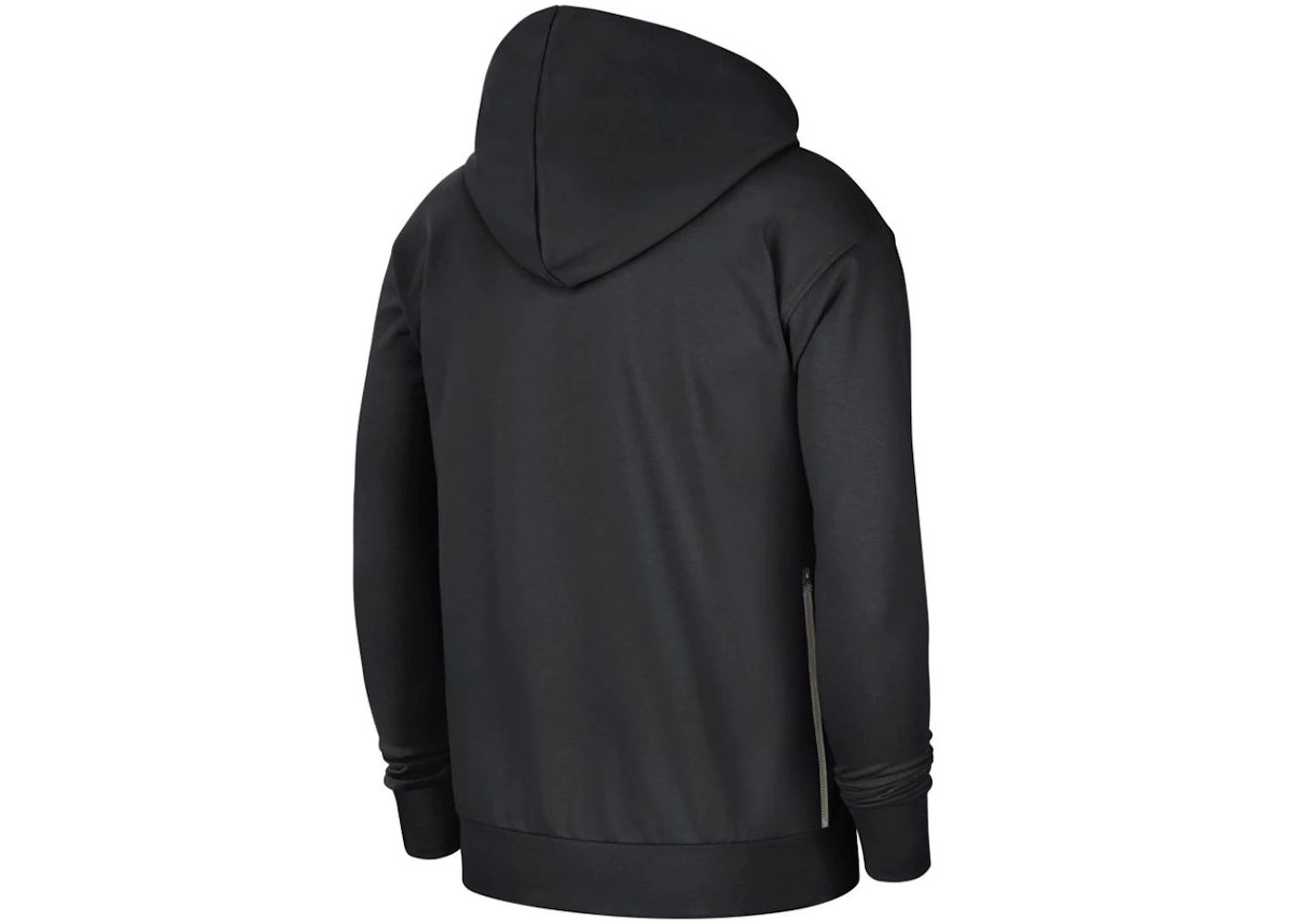 Nike NBA Los Angeles Lakers Standard Issue Dri-FIT Hoodie Black Men's - US