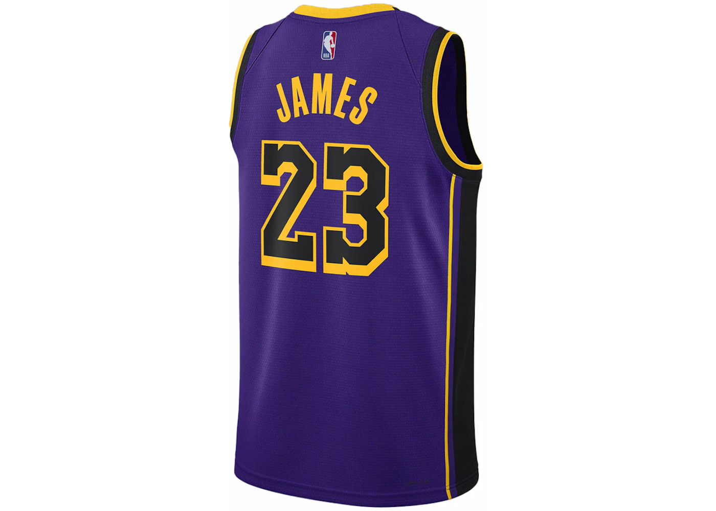 Nike NBA Los Angeles Lakers Statement Edition LeBron James Jersey Field Purple Men's - FW23 - US