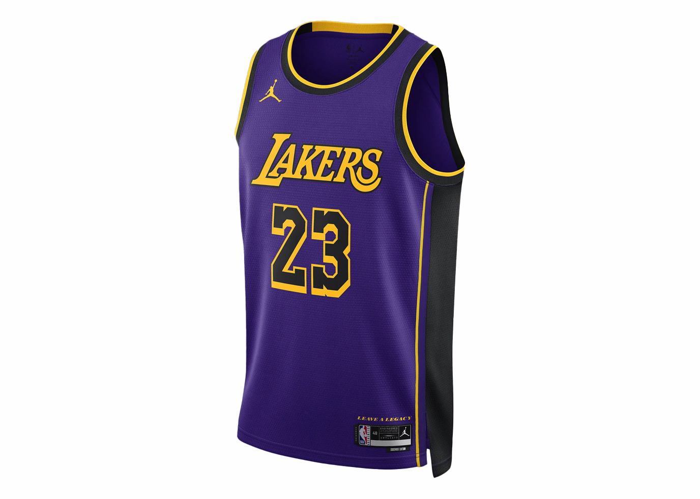 Nike NBA Los Angeles Lakers Statement Edition LeBron James Jersey ...