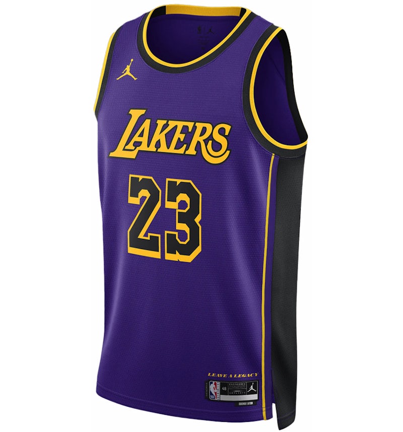 Nike NBA Los Angeles Lakers Statement Edition LeBron James Jersey