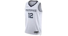 Nike NBA Memphis Grizzlies Ja Morant Association Edition Dri-FIT Swingman Jersey White/Dark Blue