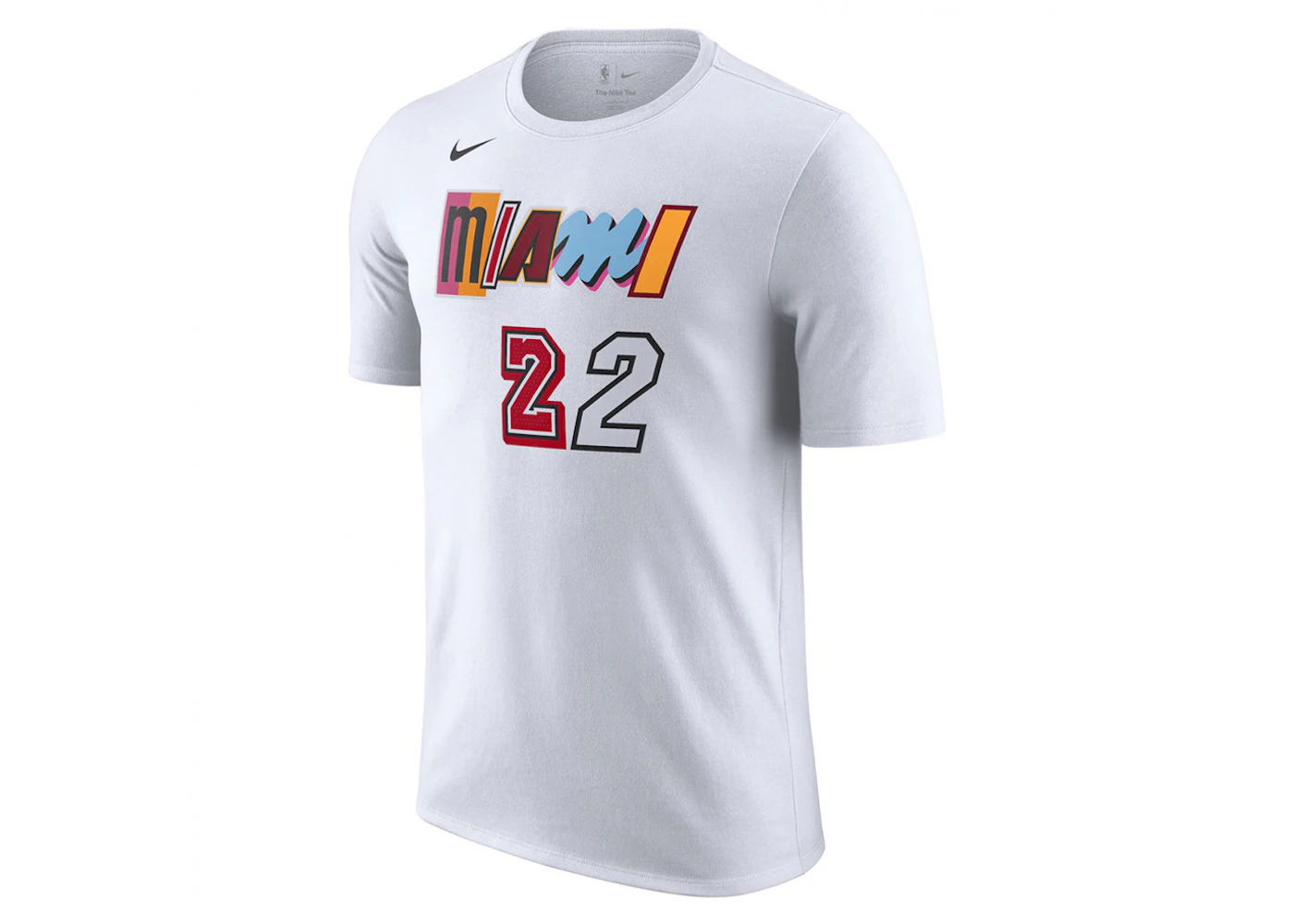 Nike NBA Miami Heat Jimmy Butler City Edition T-shirt White Men's - SS24 - US