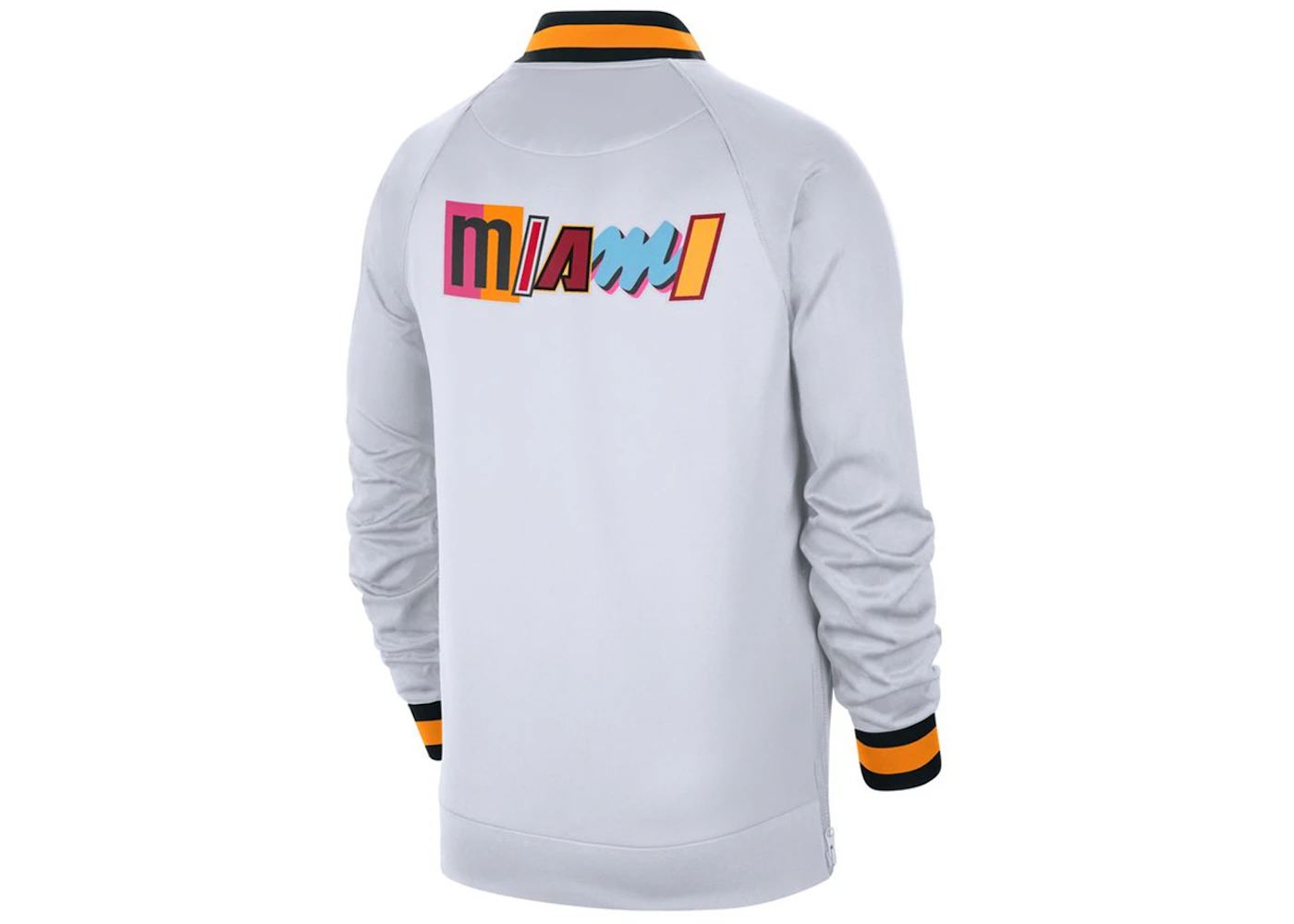 Nike NBA Miami Heat Showtime City Edition Dri-Fit Jacket White Men's - SS24 - US