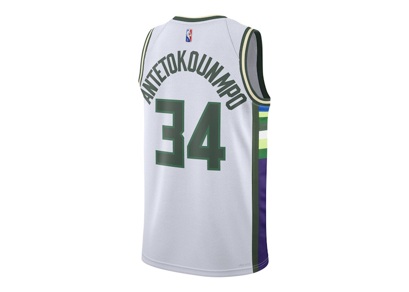 Giannis antetokounmpo city outlet edition swingman jersey