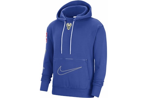 Sudadera con capucha Nike NBA Milwaukee Bucks Courtside City