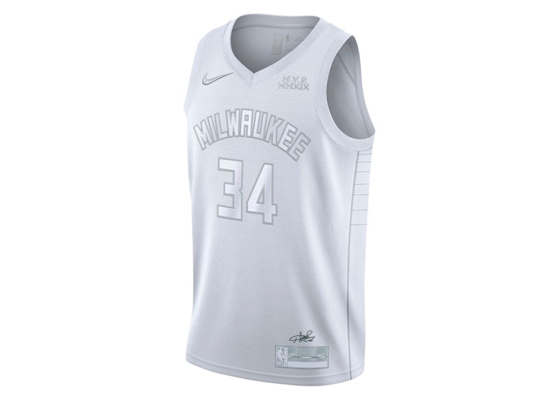 Giannis antetokounmpo 2025 white jersey