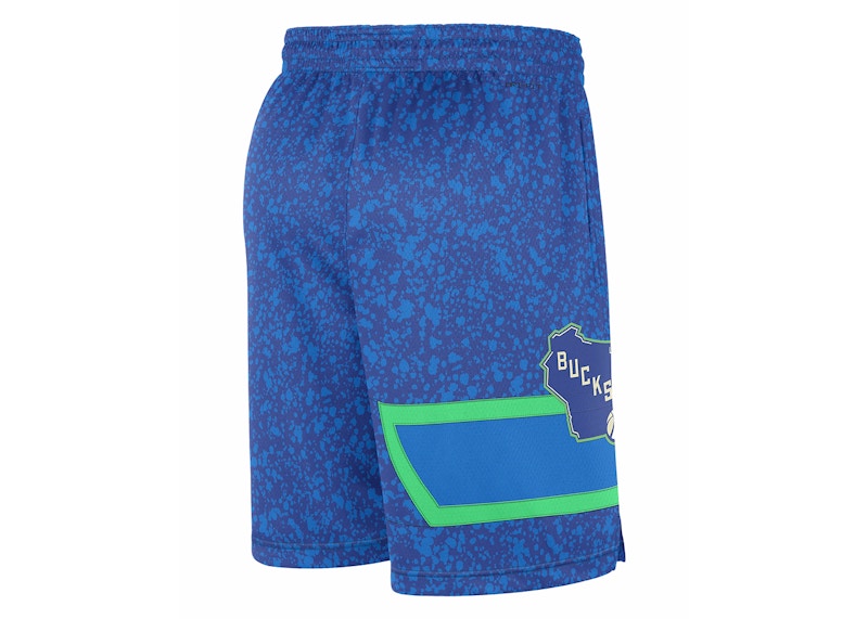 milwaukee bucks blue shorts