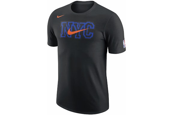 Nike NBA New York Knicks City Edition Maglietta Nero