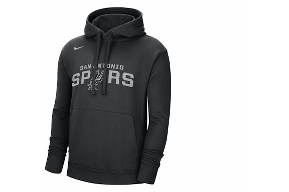 Nike NBA San Antonio Spurs Essential Fleece Felpa con cappuccio Nero
