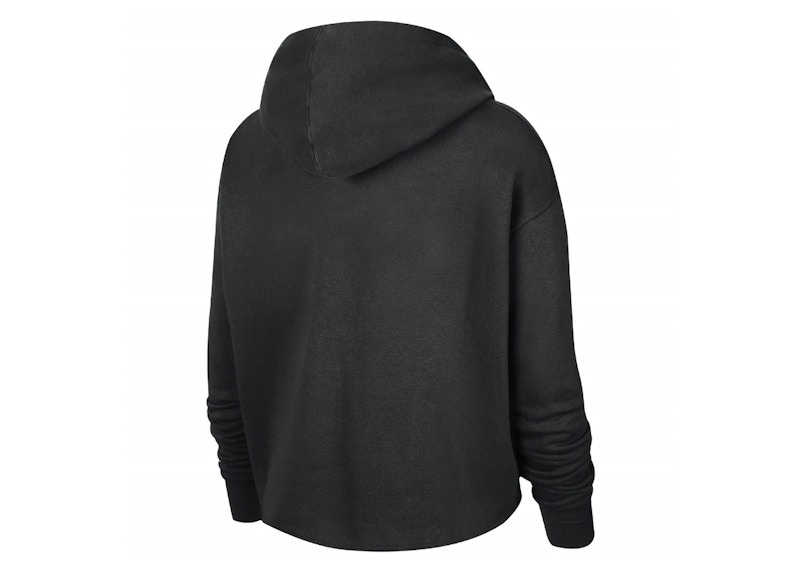 oversized black nike hoodie