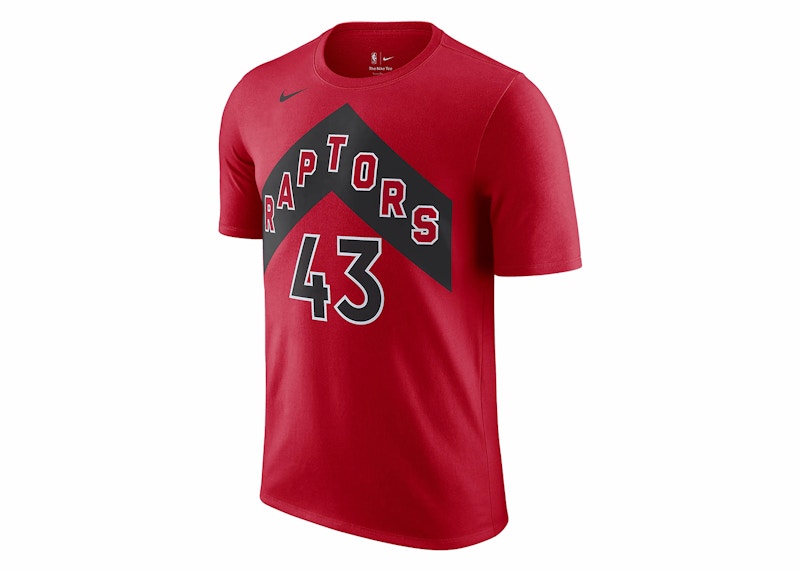 Nike NBA Toronto Raptors Pascal Siakam Logo T-shirt Rot/Schwarz