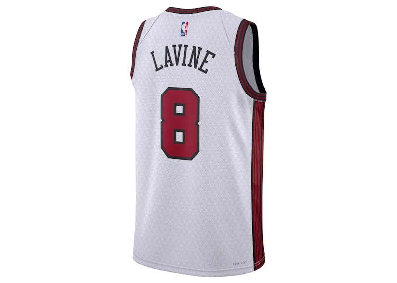 Chicago bulls hot sale lavine jersey