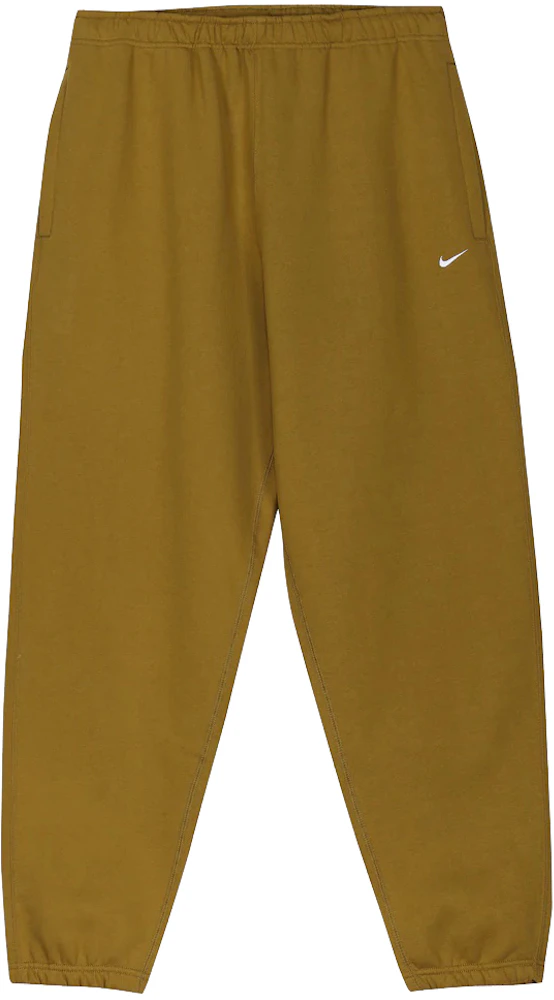 Nike NRG Solo Swoosh Fleece Pant Desert Moss/White Men's - SS22 - US