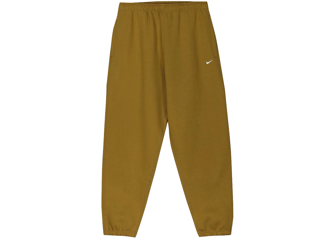 Nike NRG Solo Swoosh Fleece Pant Desert Moss/White Men's - SS22 - US