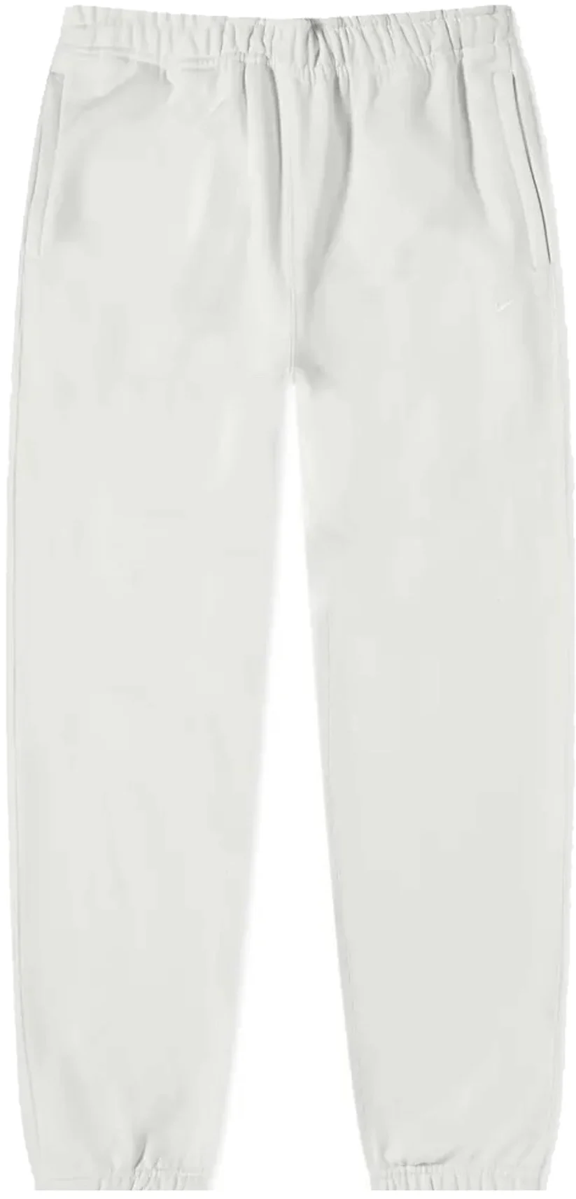 Order NIKE NRG Solo Swoosh Fleece Pants dk grey heather/white Pants from  solebox