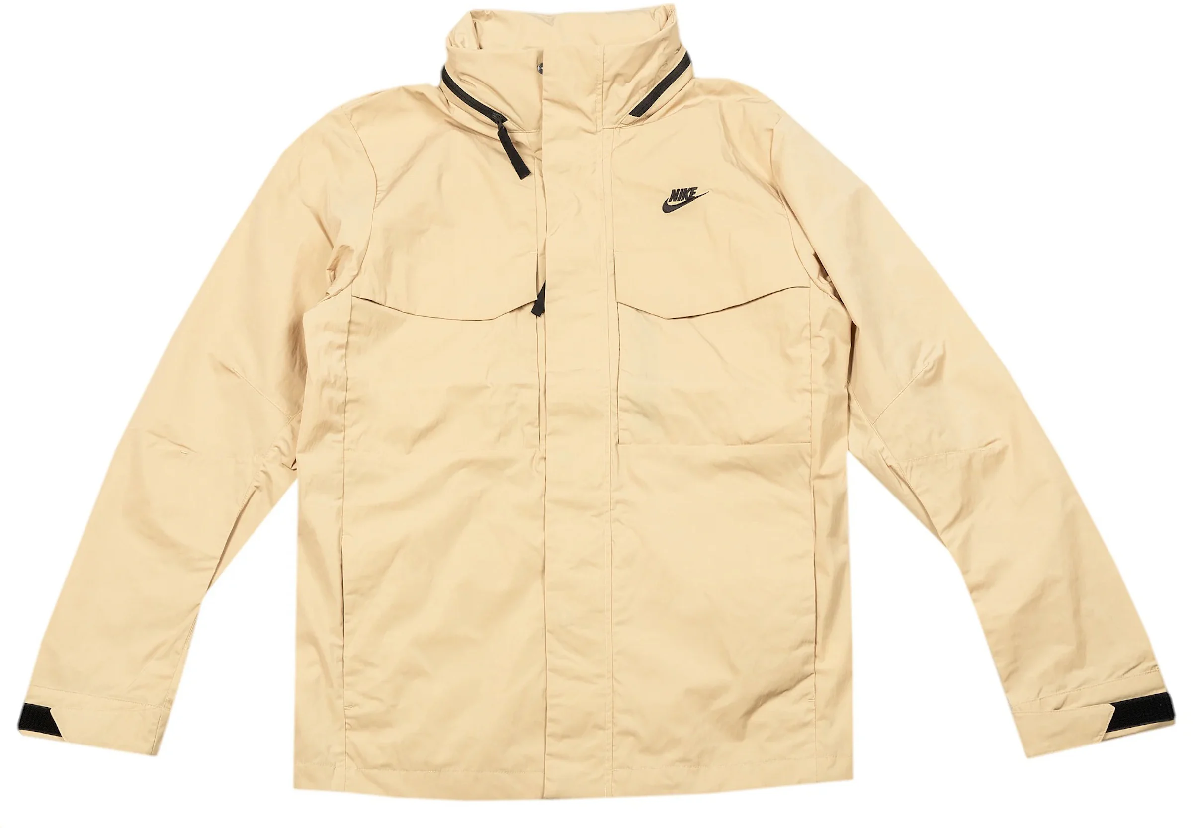 Nike Sportswear Windrunner Hooded Jacket Light Orewood Brown / Sail - Black