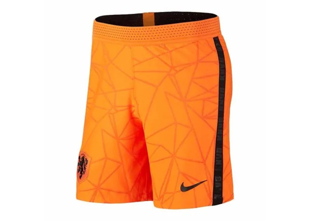 Pre-owned Nike Netherlands 2020-2021 Home Vapor Match Shorts Orange