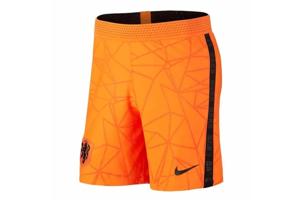 Pre-owned Nike Netherlands 2020-2021 Home Vapor Match Shorts Orange