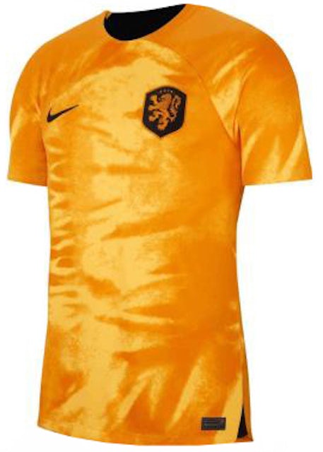 Nike Men's Netherlands 2022/23 Dri-FIT ADV Home Jersey Orange/Black –  Azteca Soccer