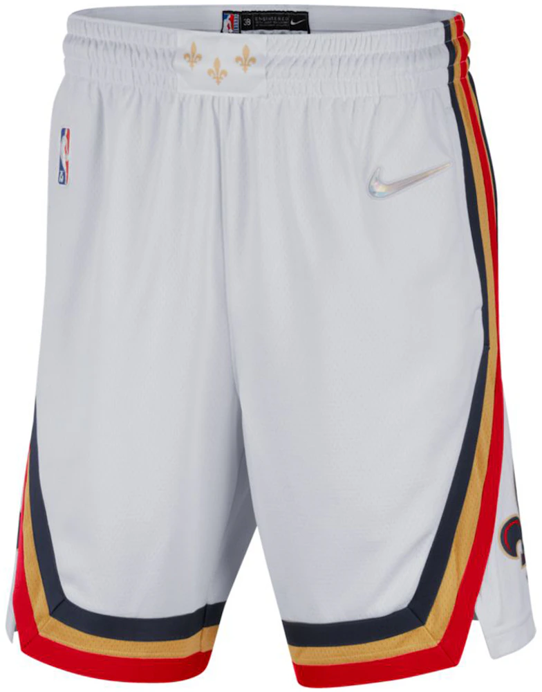 Nike New Orleans City Edition Pelicans Shorts White Men's - FW23 - US