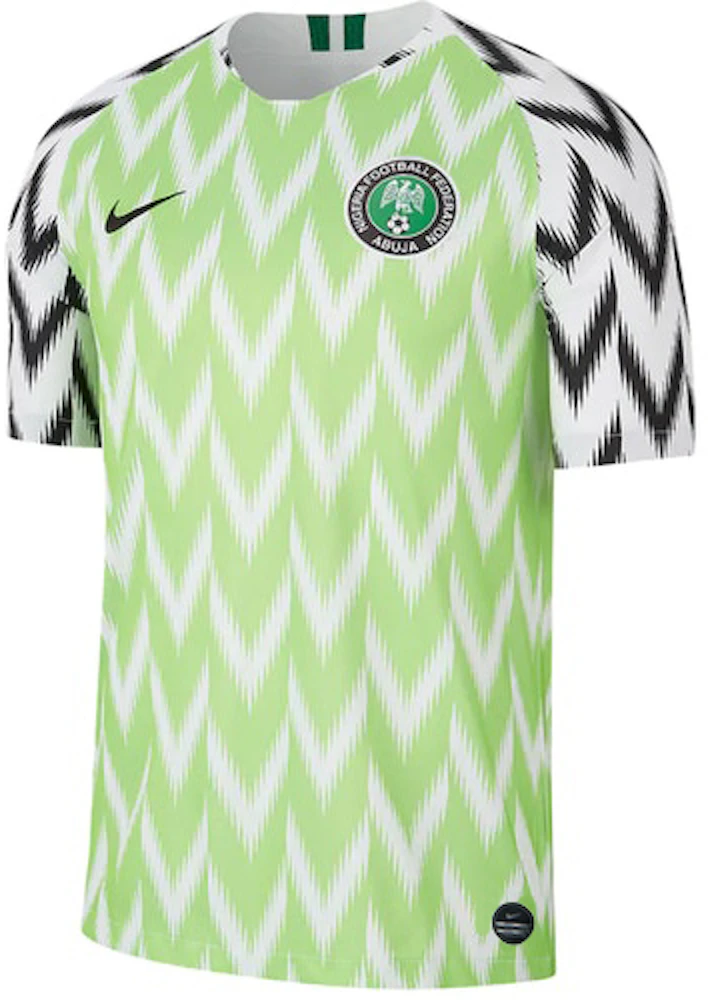 Nike Nigeria 2019 Stadium Home Jersey White/Black - SS19 Men's - US