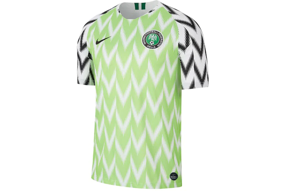 Nike Nigeria 2019 Stadium Home Jersey White/Black